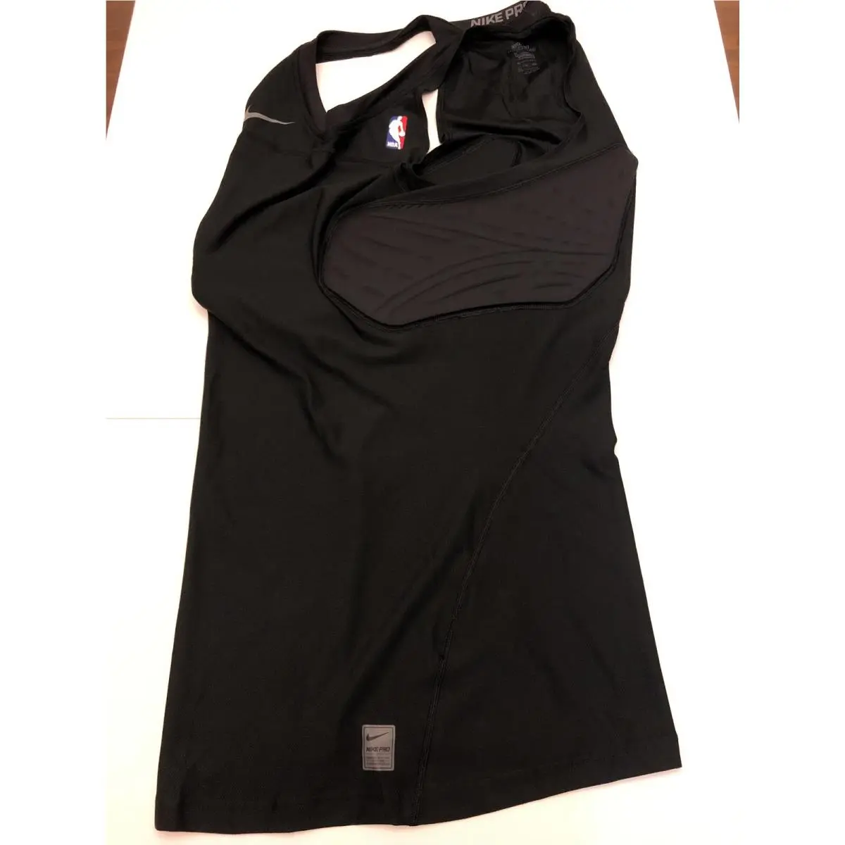 Nike Pro Hyperstrong Nba Compression Padded Tank Black Size Xxl Tall 881965-010