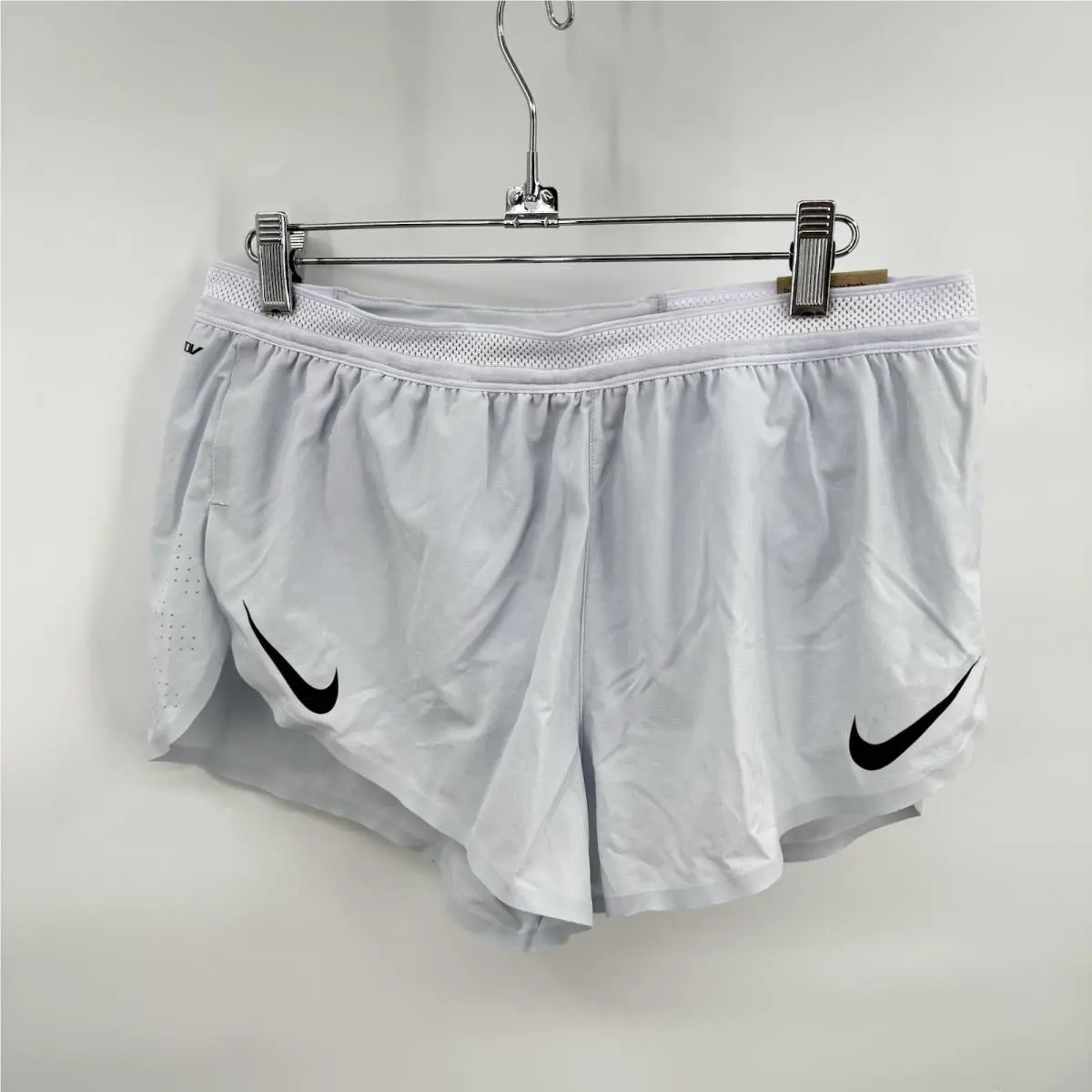 Nike Men`s Dri-fit Adv Aeroswift 4`` Brief-lined Shorts Football Grey Size Xxl