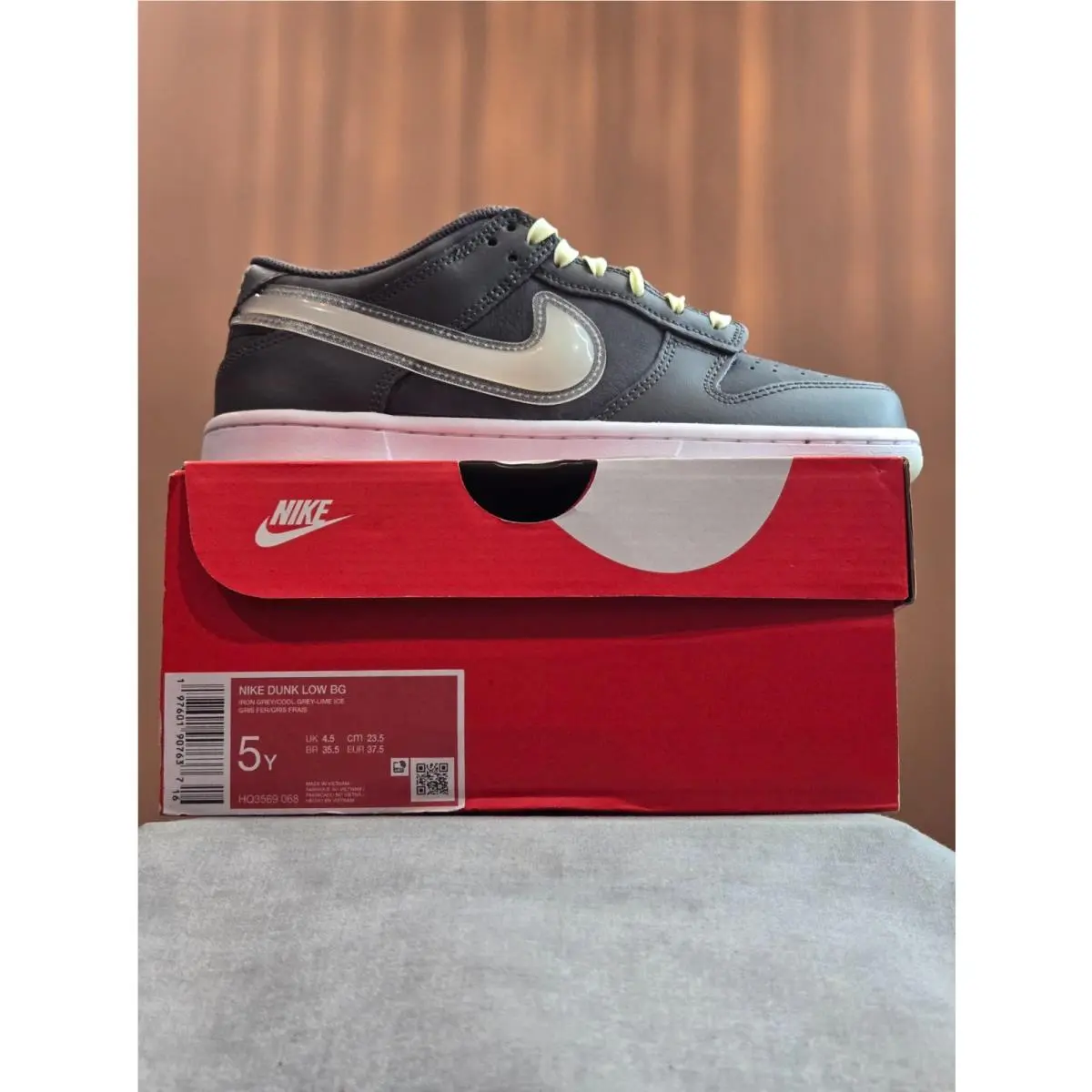 Nike shoes - Nike Dunk Low - Dunk Low - HQ3569-068 - Gray 8