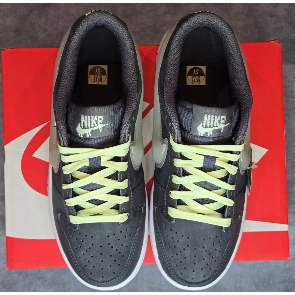 Nike shoes - Nike Dunk Low - Dunk Low - HQ3569-068 - Gray 4