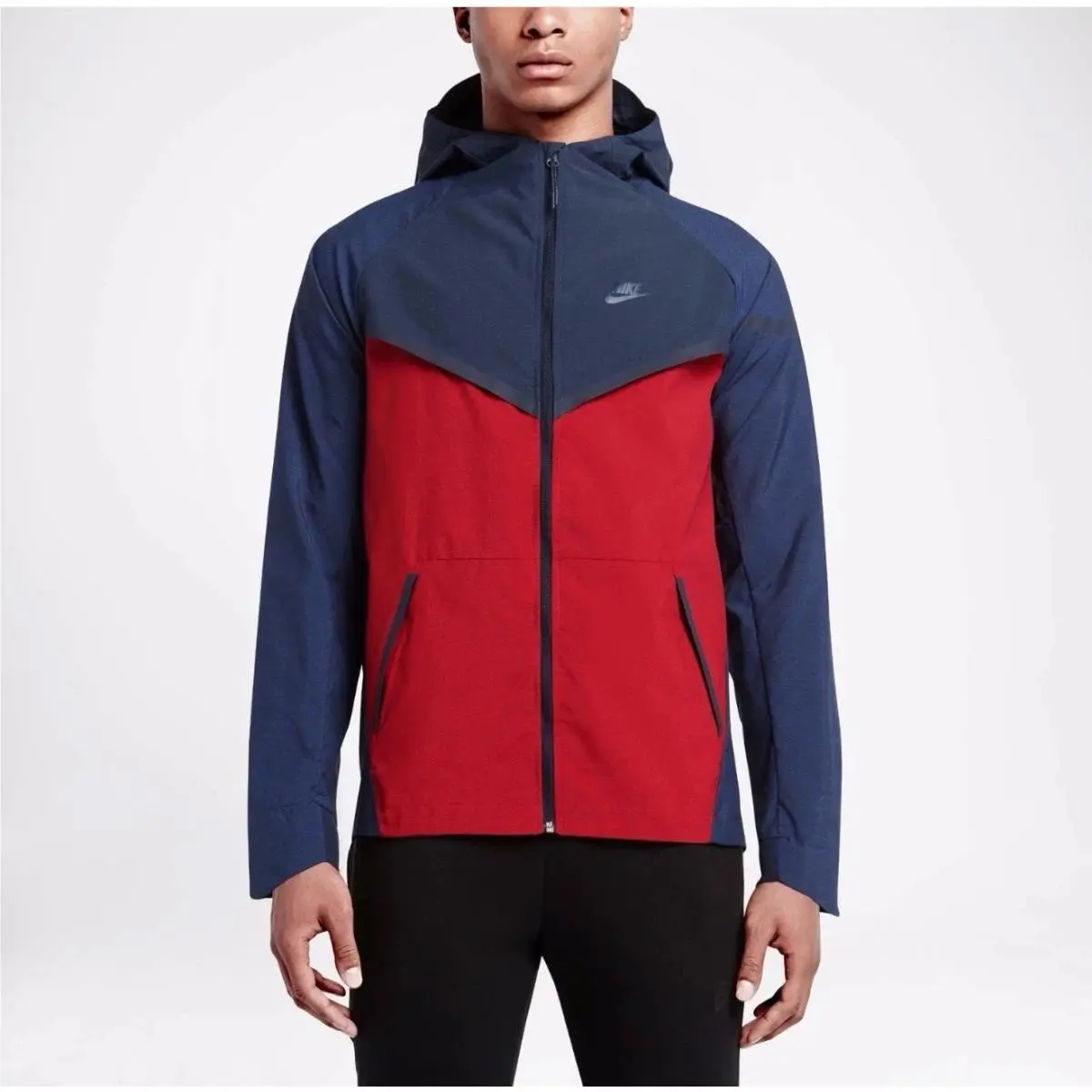 Nike Tech Bonded Windrunner Men`s Jacket Running 727349-673 SZ M