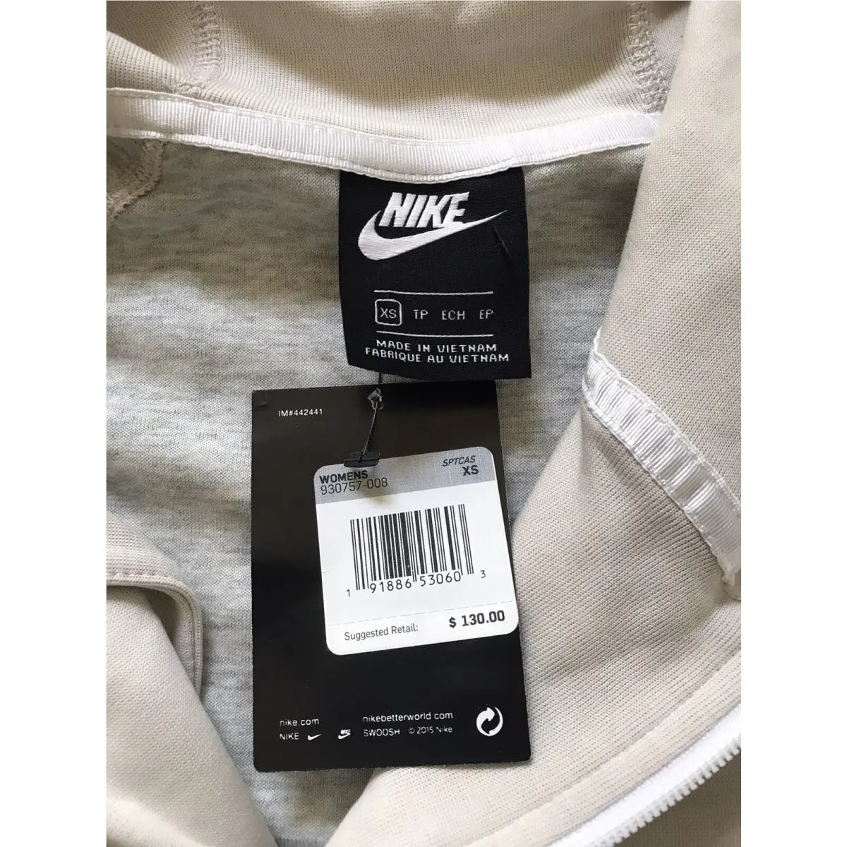 Nike clothing - 930757-008 - 930757-008 - Cream 4