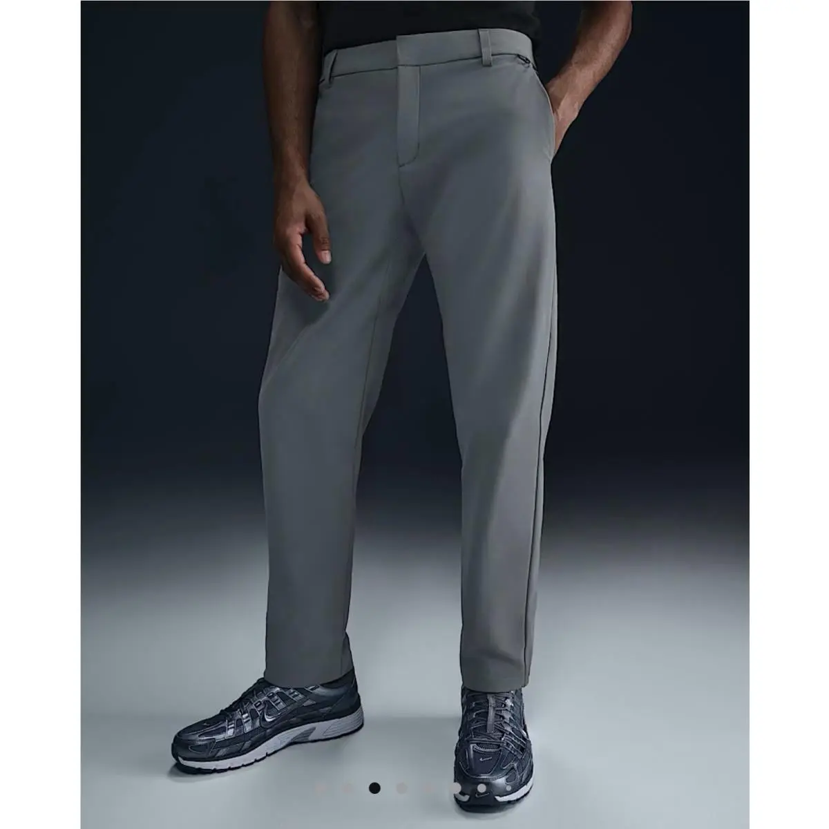 Nike 24.7 Perfect Stretch 5 Pocket Dri Fit Standard Fit Pants Smoke Gray - 33X30
