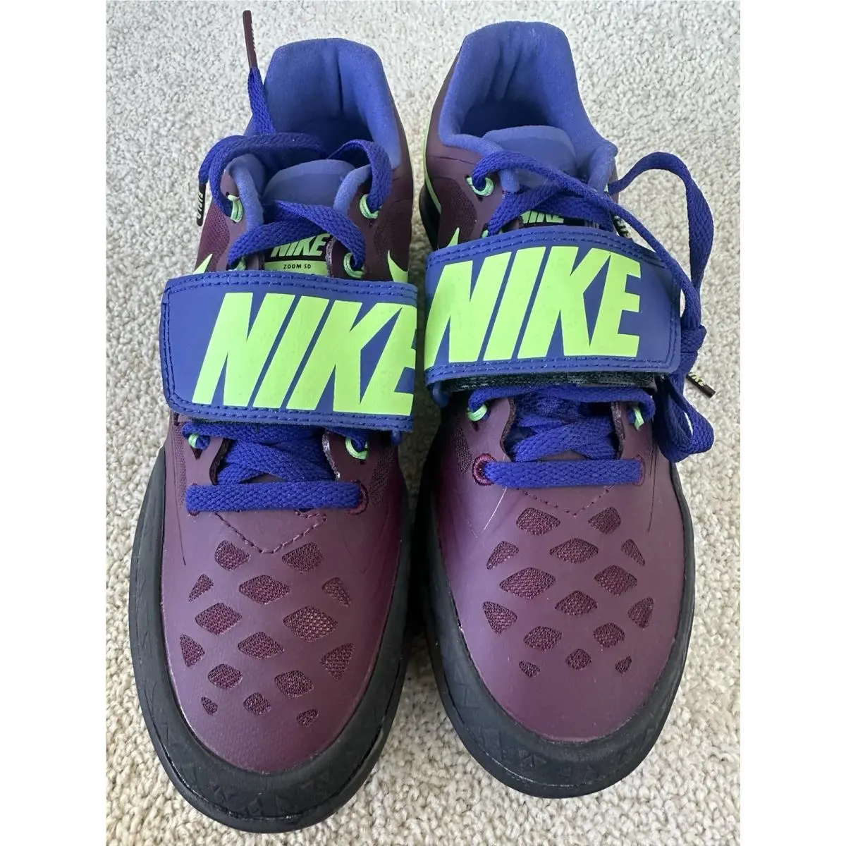 Nike Zoom SD 4 Purple Track Field Shoes 685135-600 Men’s Size 4