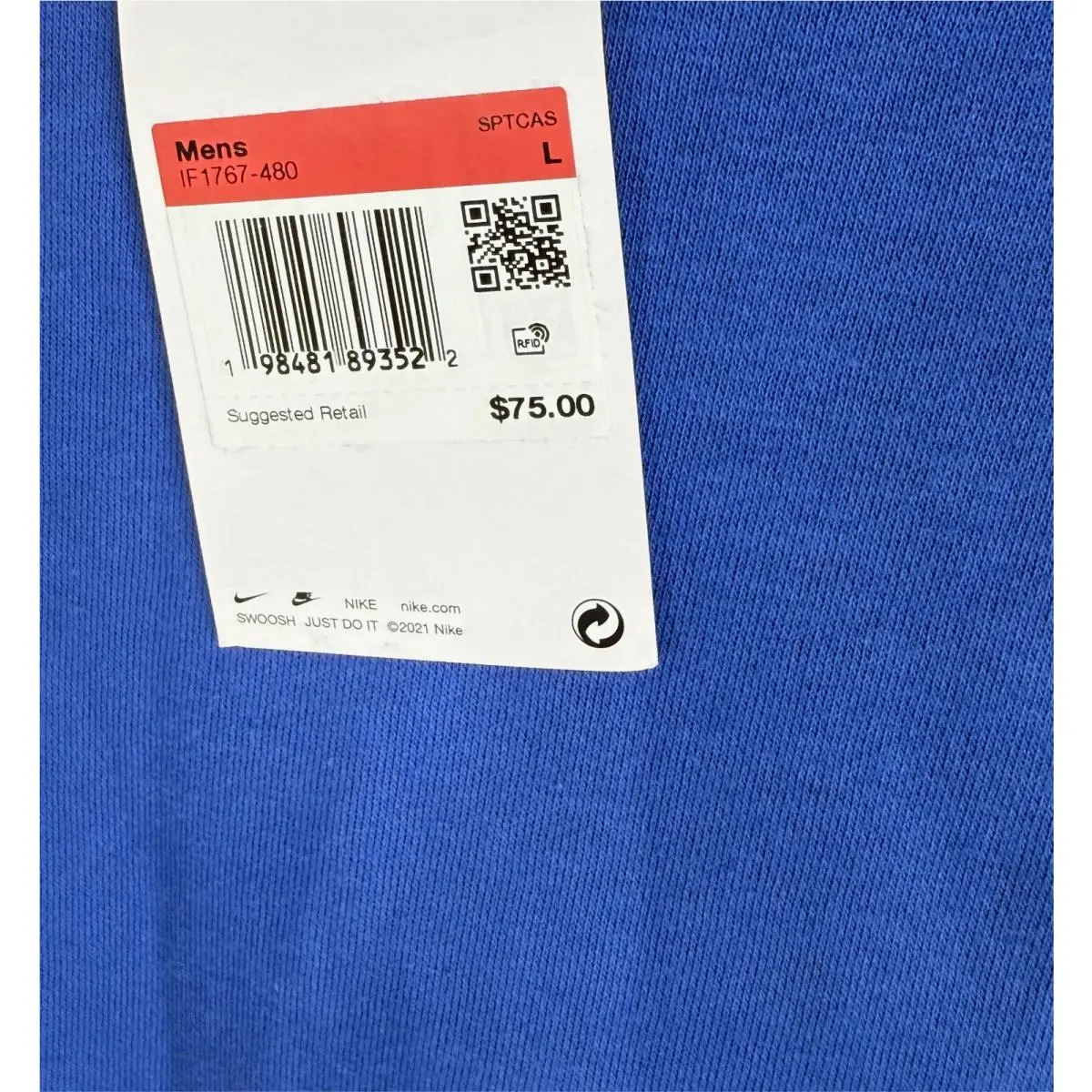 Nike clothing - Blue (UPC: 198481893522) 3