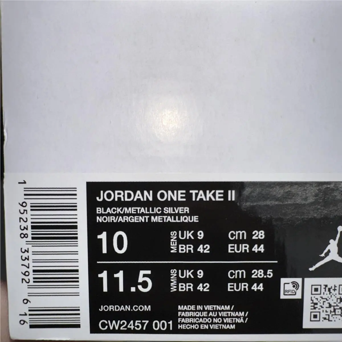 Nike shoes - Air Jordan One Take 2 - Black 4