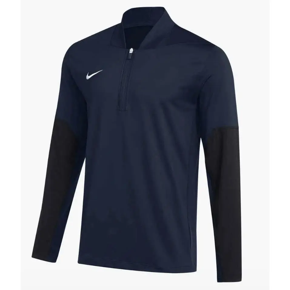 Men’s Nike Dri-fit Player Golf 1/2 Zip Pullover Size Small CU9826-451 Navy