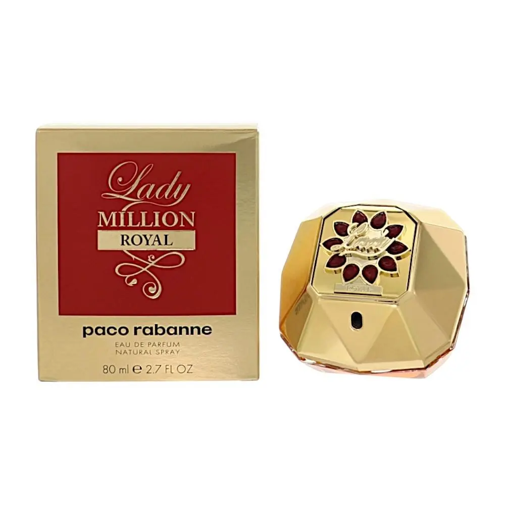 Lady Million Royal  Box For Women 2.7 Oz Eau De Parfum Spray by Paco Rabanne
