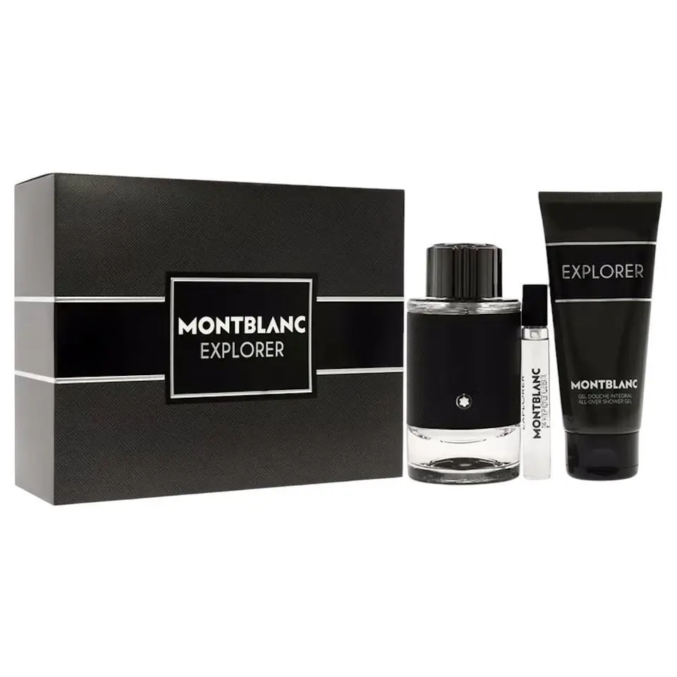 Montblanc Mont Blanc Explorer Eau DE Parfum 3.3 OZ / 100 ML 3-PC Giftset For Men
