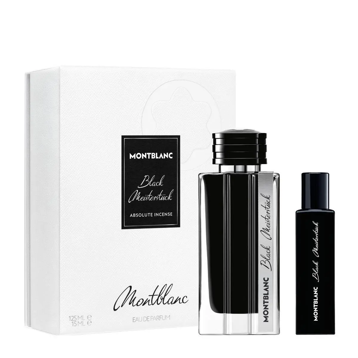 Montblanc Men`s Black Meisterstuck 2pcs Edp Gift Set Fragrances 3386460151702