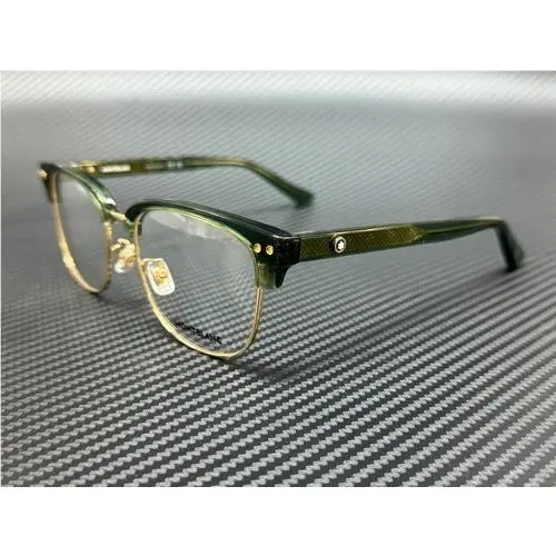 Montblanc Mont Blanc MB0259OK 008 Green Gold Men`s Large 55 mm Eyeglasses
