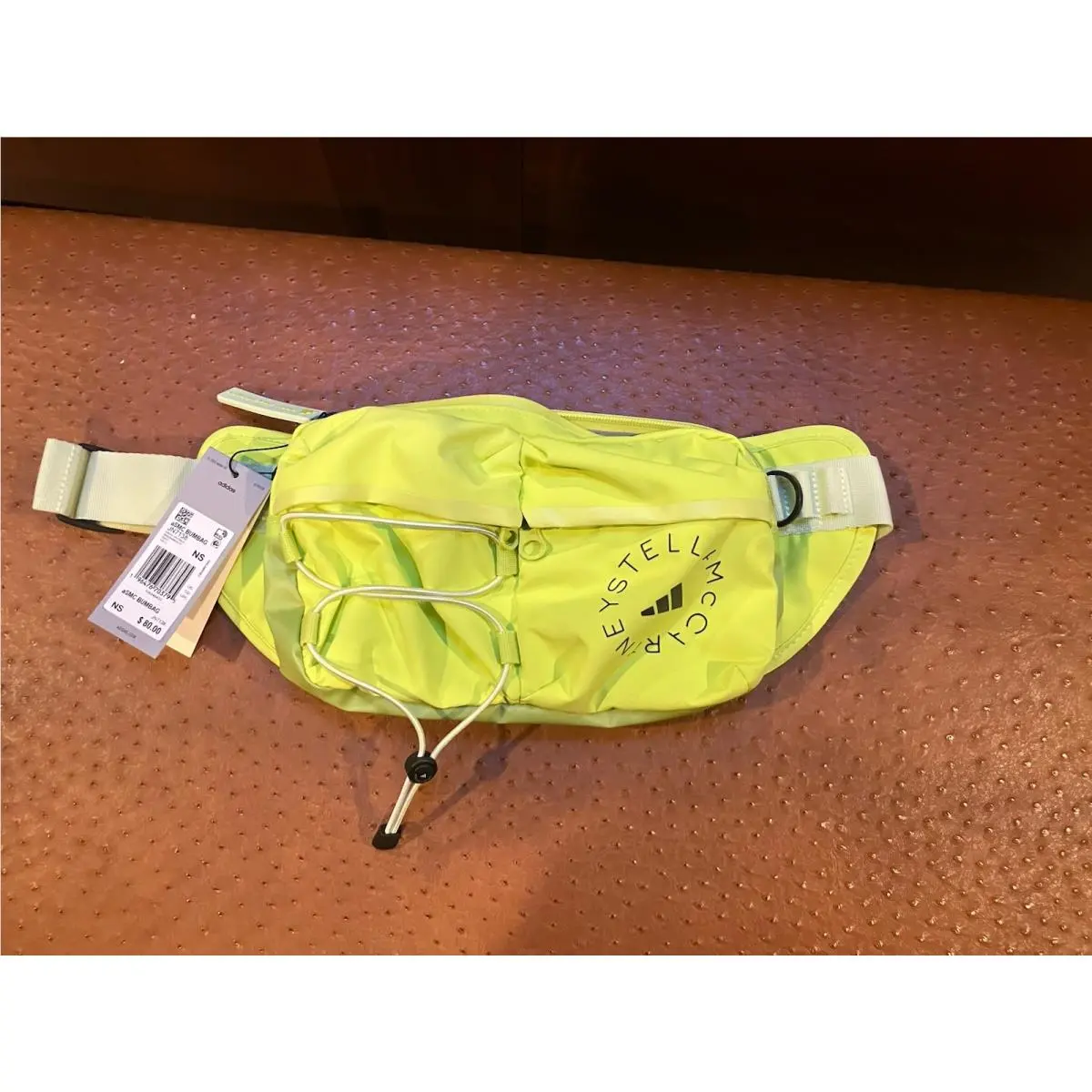 Adidas X Stella Mccartney Bumbag Neon Green JN7138 Asmc
