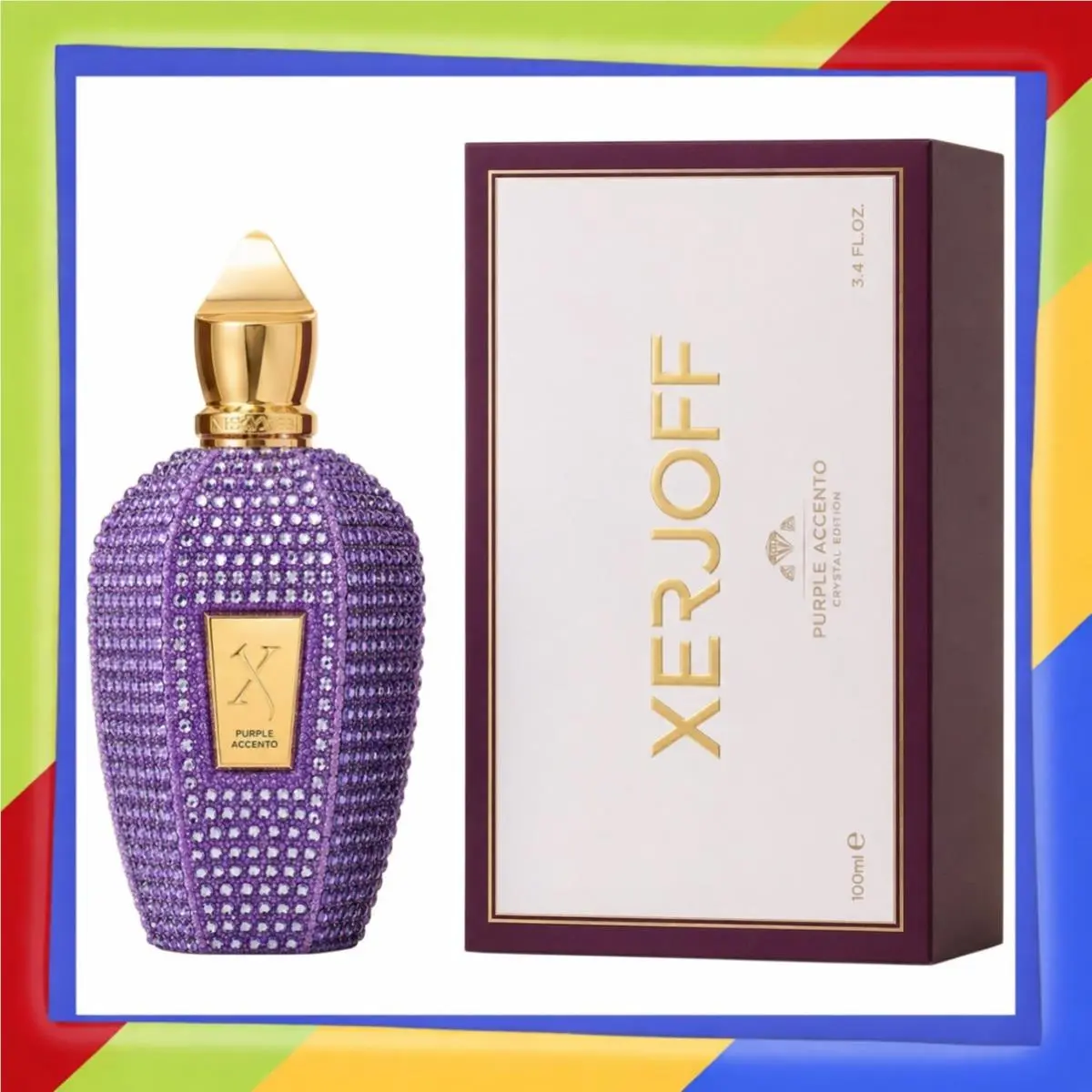 Xerjoff - Purple Accento - Crystal Edition- Edp - 3.4oz