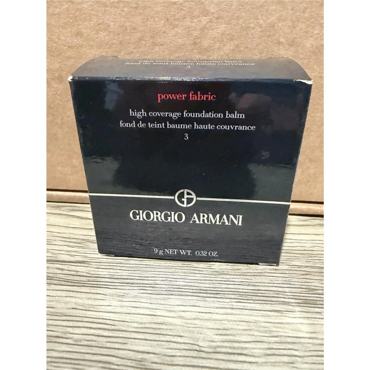 Giorgio Armani Power Fabric High Coverage Nr 3 Foundation Balm 9g