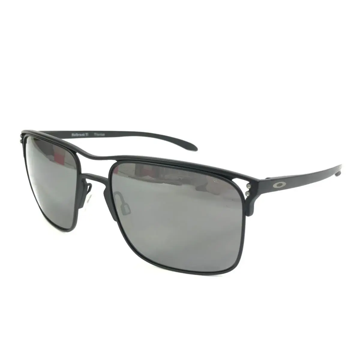 Sunglasses Holbrook Ti OO6048-0257 Satin Black w/ Prizm Black Polarized by Oakley