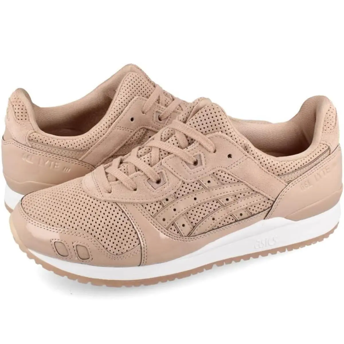 Asics Gel-lyte Iii 1201A687-200 Sneakers Men`s US 12 Brown Casual Shoes HAM616
