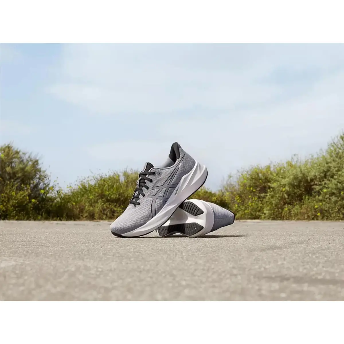 Asics shoes - Black/Gravel 6