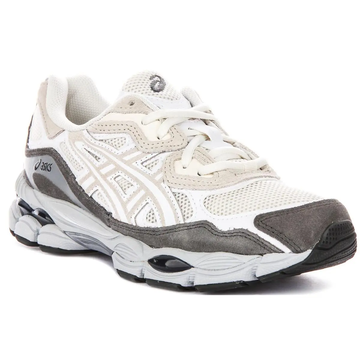 Asics Gel-nyc Iconic Gel Cushioned Mesh Womens Sneakers In Cream US 5 - 10