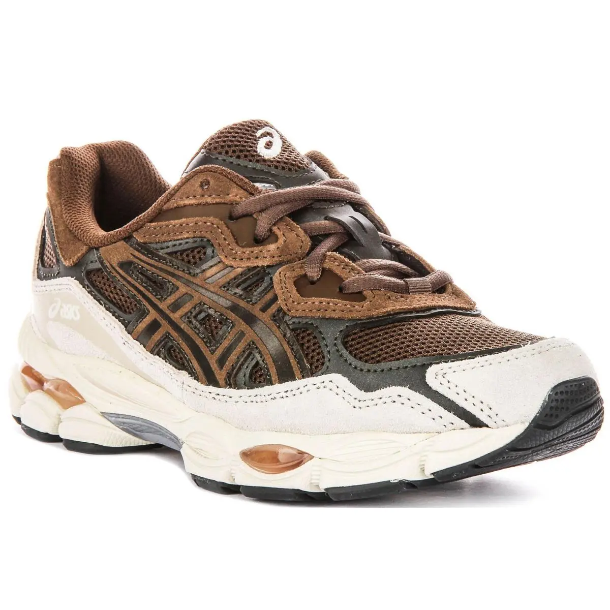 Asics Gel-nyc Refresh Iconic Gel Cushioned Mens Sneakers Brown US 9 - 13