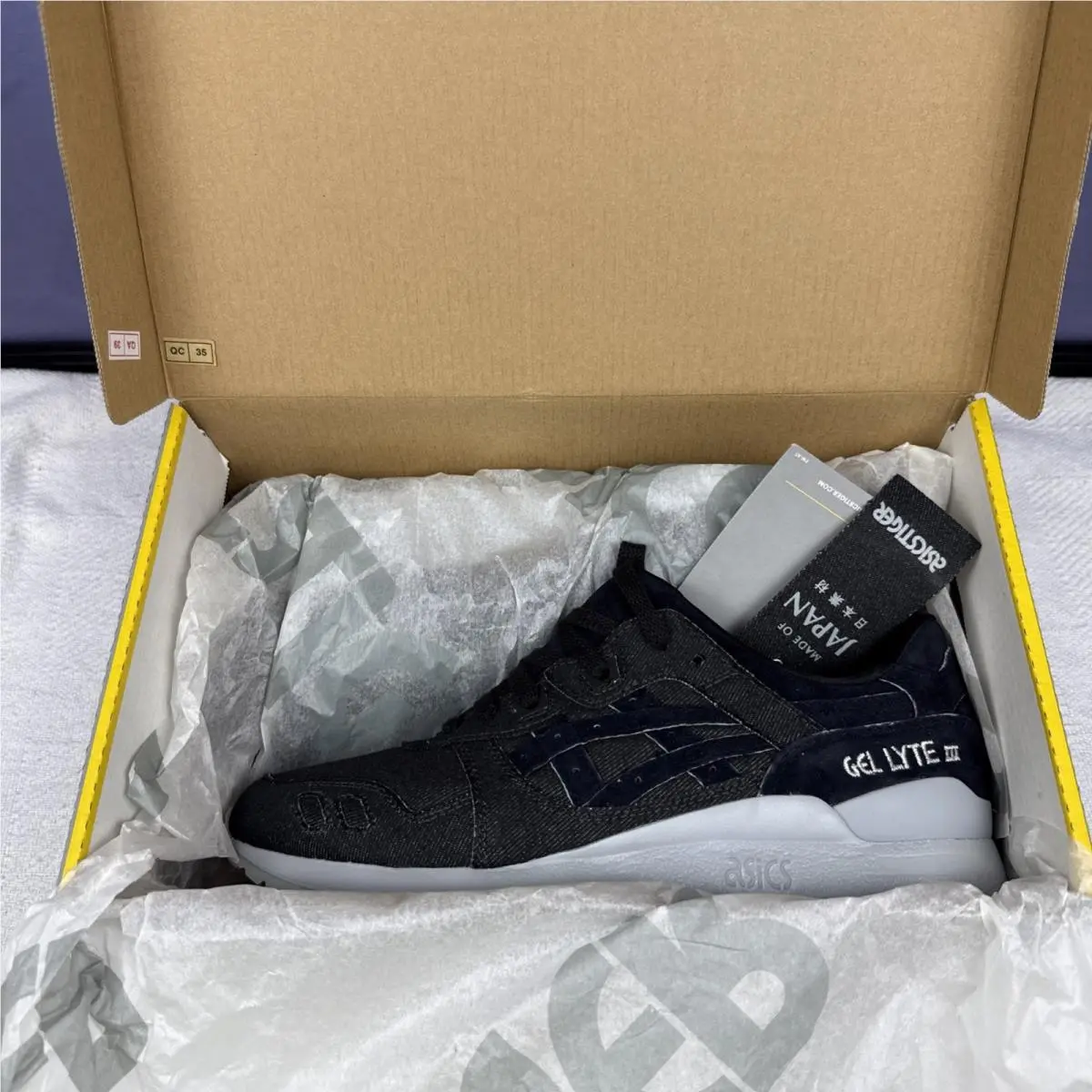 Asics shoes - ASICS GEL-Lyte III - III - H7ZNQ-9690 - Black (UPC: 0191497051719) 8