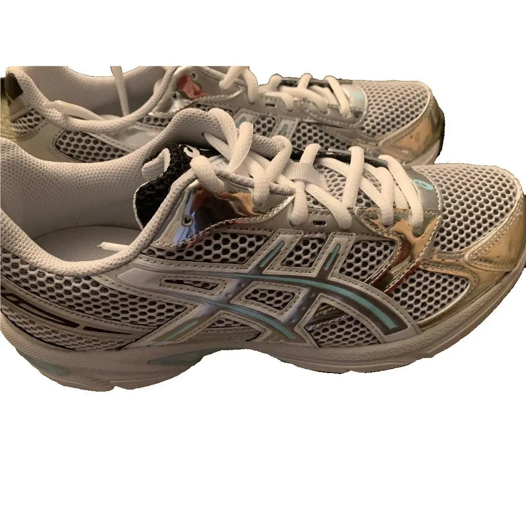 Asics Gel 1130 White/illuminate Green Men’s Sz 8 Wmn’s Sz 9 1/2 1203B062-100