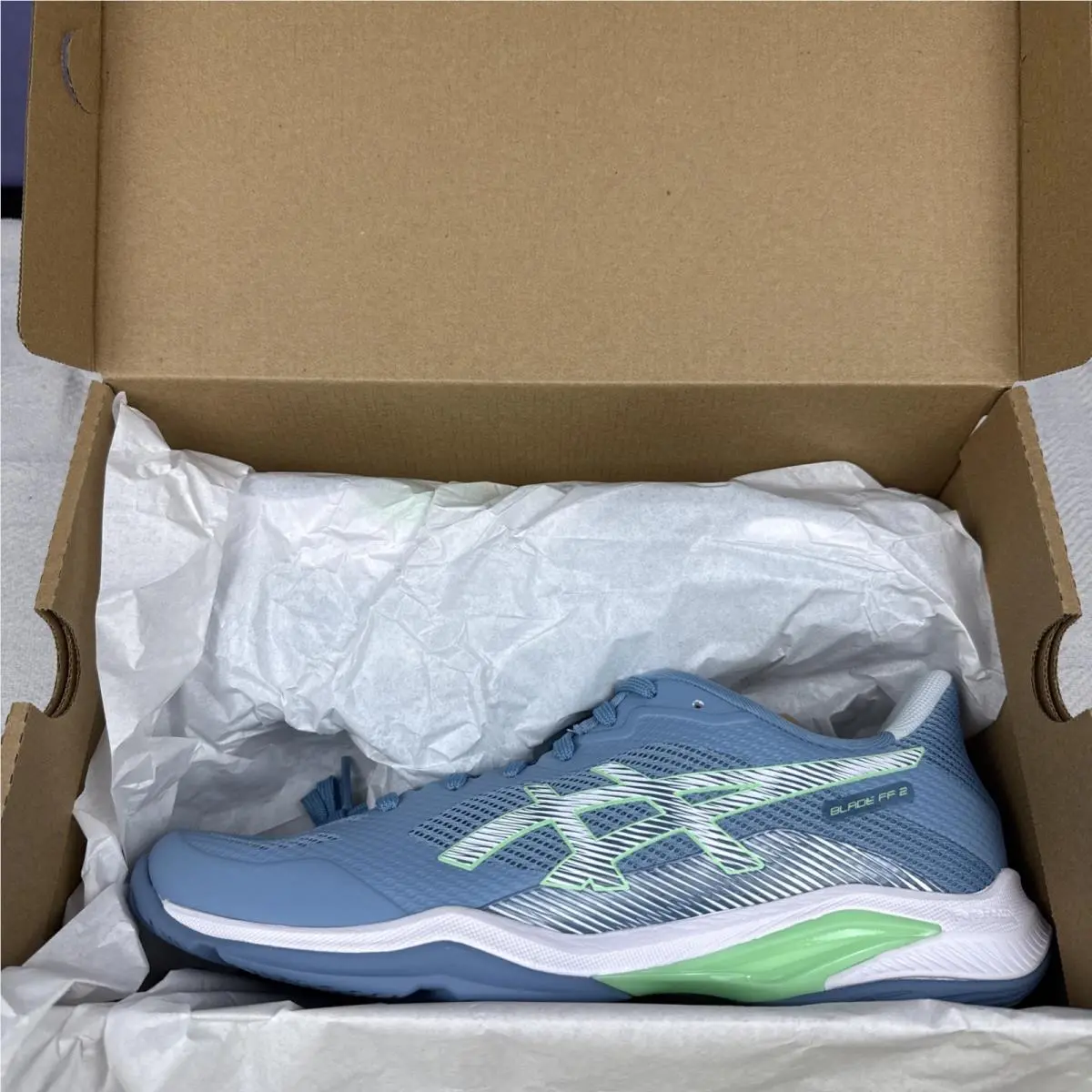 Asics shoes - Asics Blade FF 2 - Blade - 1071A117 - Blue (UPC: 0199023048585) 8