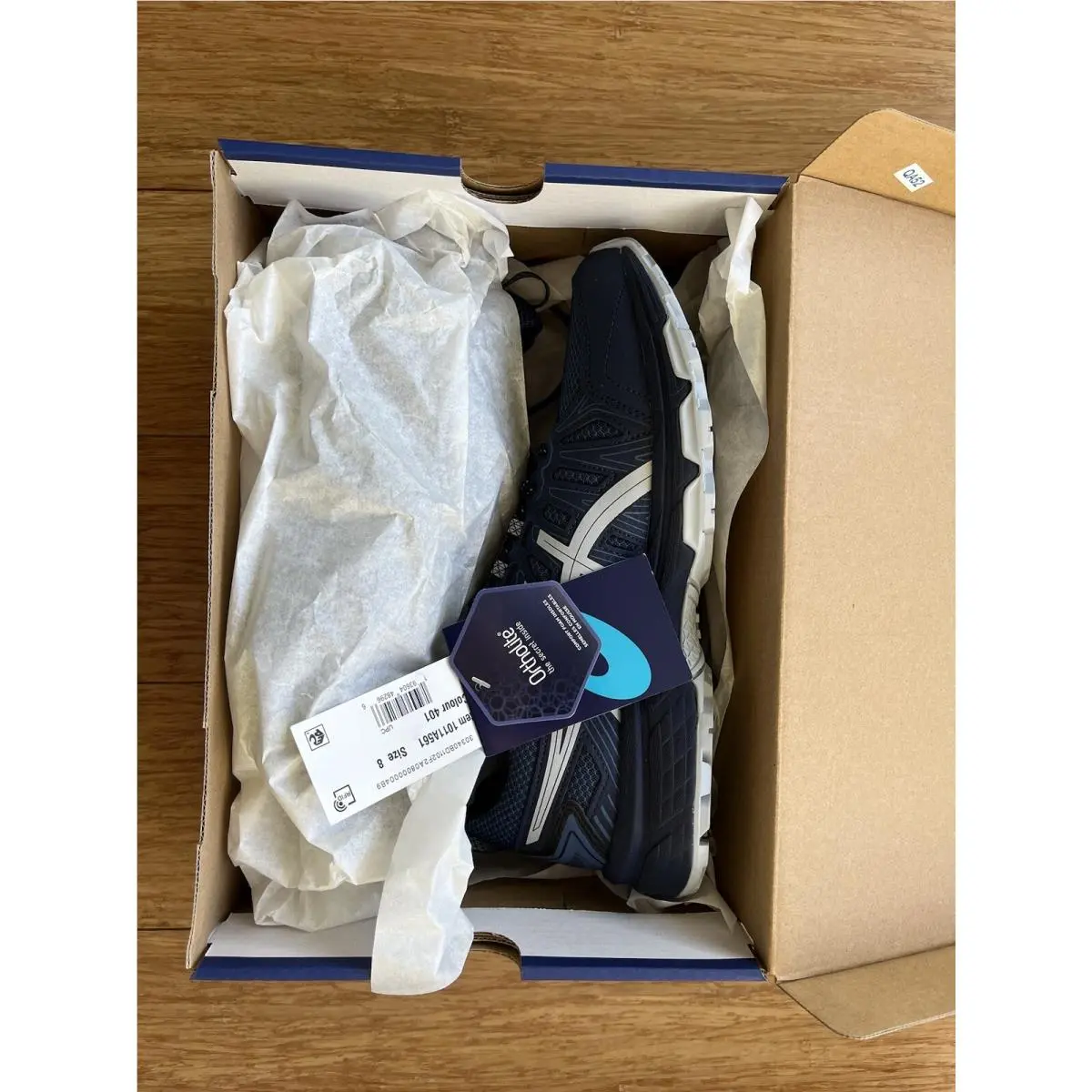 Asics shoes - Peacoat Piedmont Gray - Peacoat Piedmont Gray - Peacoat Piedmont Gray - Blue 3