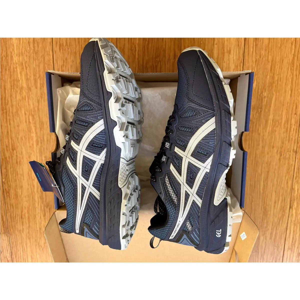 Asics shoes - Peacoat Piedmont Gray - Peacoat Piedmont Gray - Peacoat Piedmont Gray - Blue 4