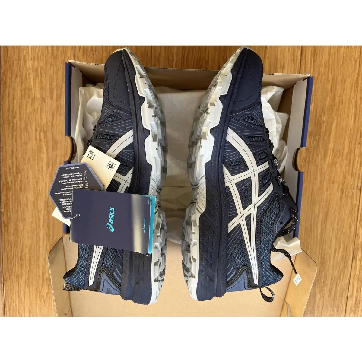 Asics shoes - Peacoat Piedmont Gray - Peacoat Piedmont Gray - Peacoat Piedmont Gray - Blue 6