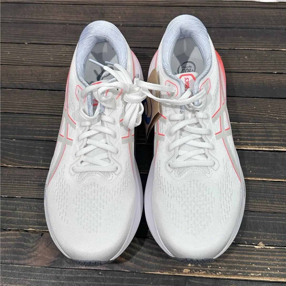 Asics shoes - ASICS GEL-Kayano 30 - White/Sunrise RED 2
