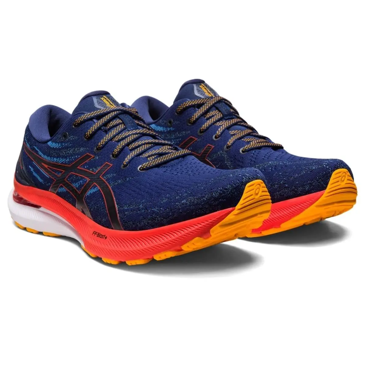 Asics shoes - Asics Gel-Kayano 29 - 1011B470-401 - Deep Ocean/Cherry Tomato 1