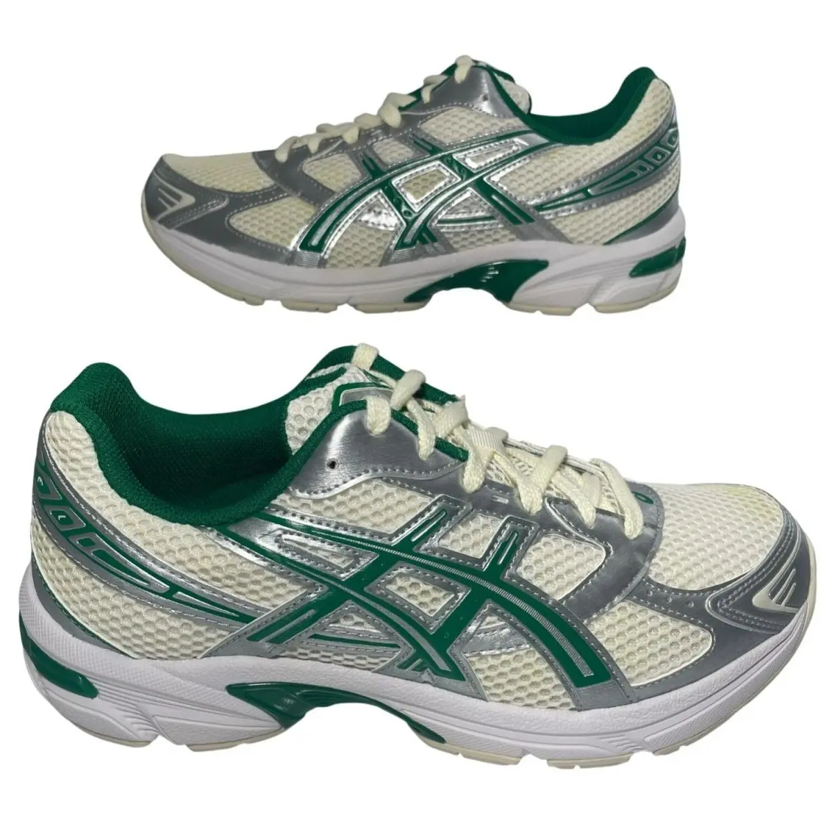 Asics Gel-1130 Running Shoes Cream/kale Unisex US Men`s Sz 8 Women`s Sz 9.5