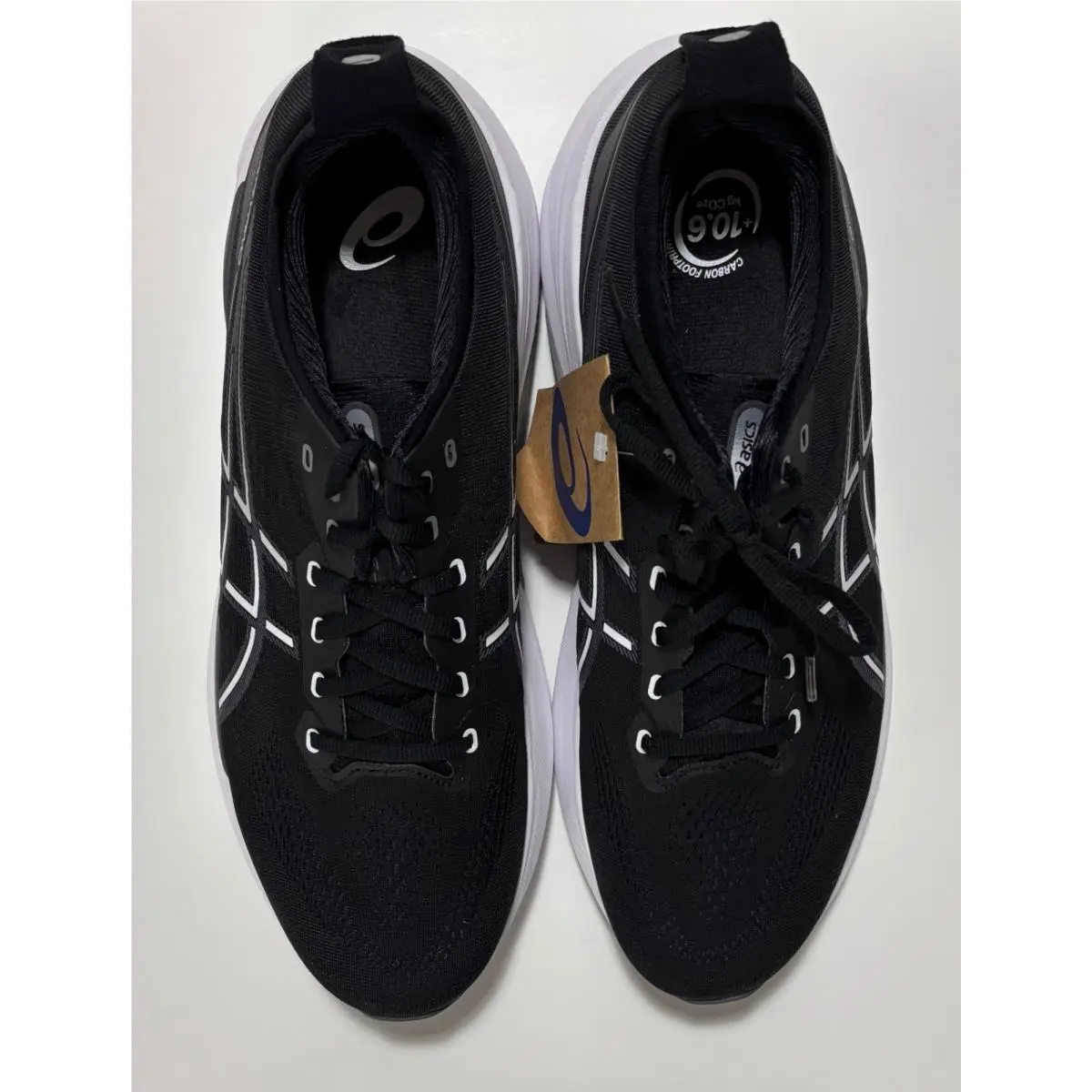 Asics shoes - ASICS - 1011B867-002 - Black/White (UPC: 0197298396479) 2