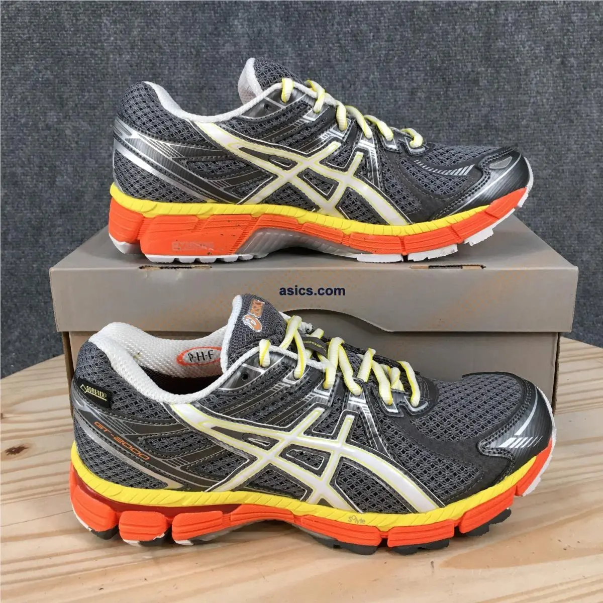 Asics GT-2000 Gtx Shoes Womens 8 Athletic Sneakers T2N7N Gray Multicolor