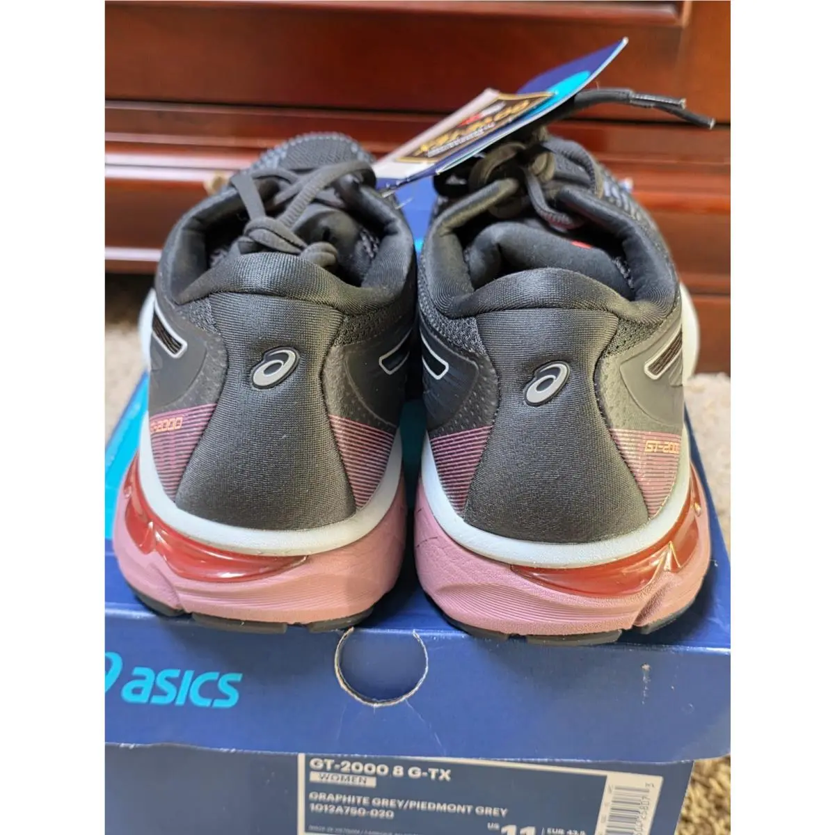 Asics shoes - ASICS Gt 2000 G Tx - 1012A750 - Gray (UPC: 193604258073) 4