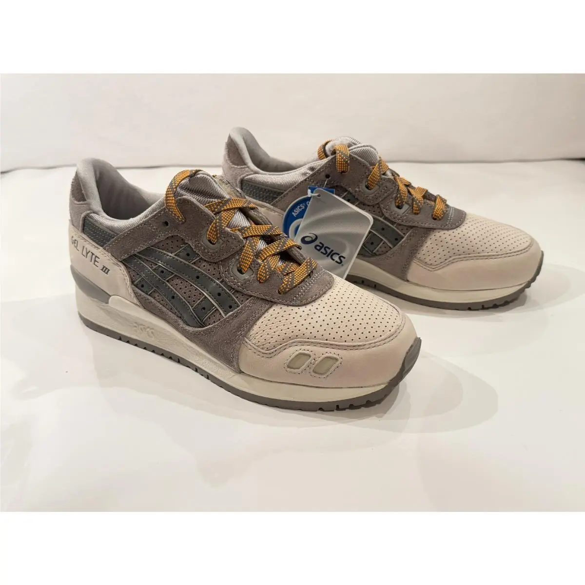 Asics shoes - ASICS GEL-Lyte III - III - H42NK - Beige Grey Orange 2