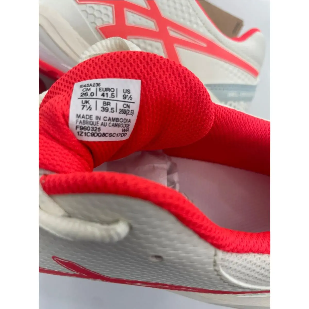 Asics shoes - ASICS GEL-Dedicate - Cream 8