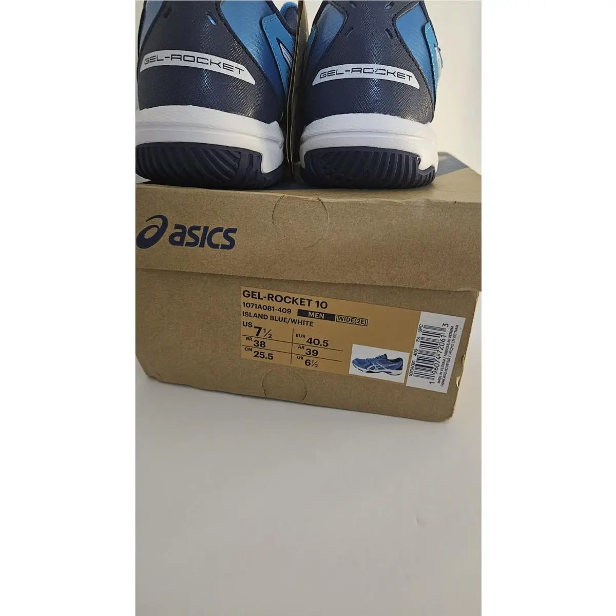 Asics shoes - ASICS Gel Rocket - Gel Rocket - 1071A054-409 - Blue 5