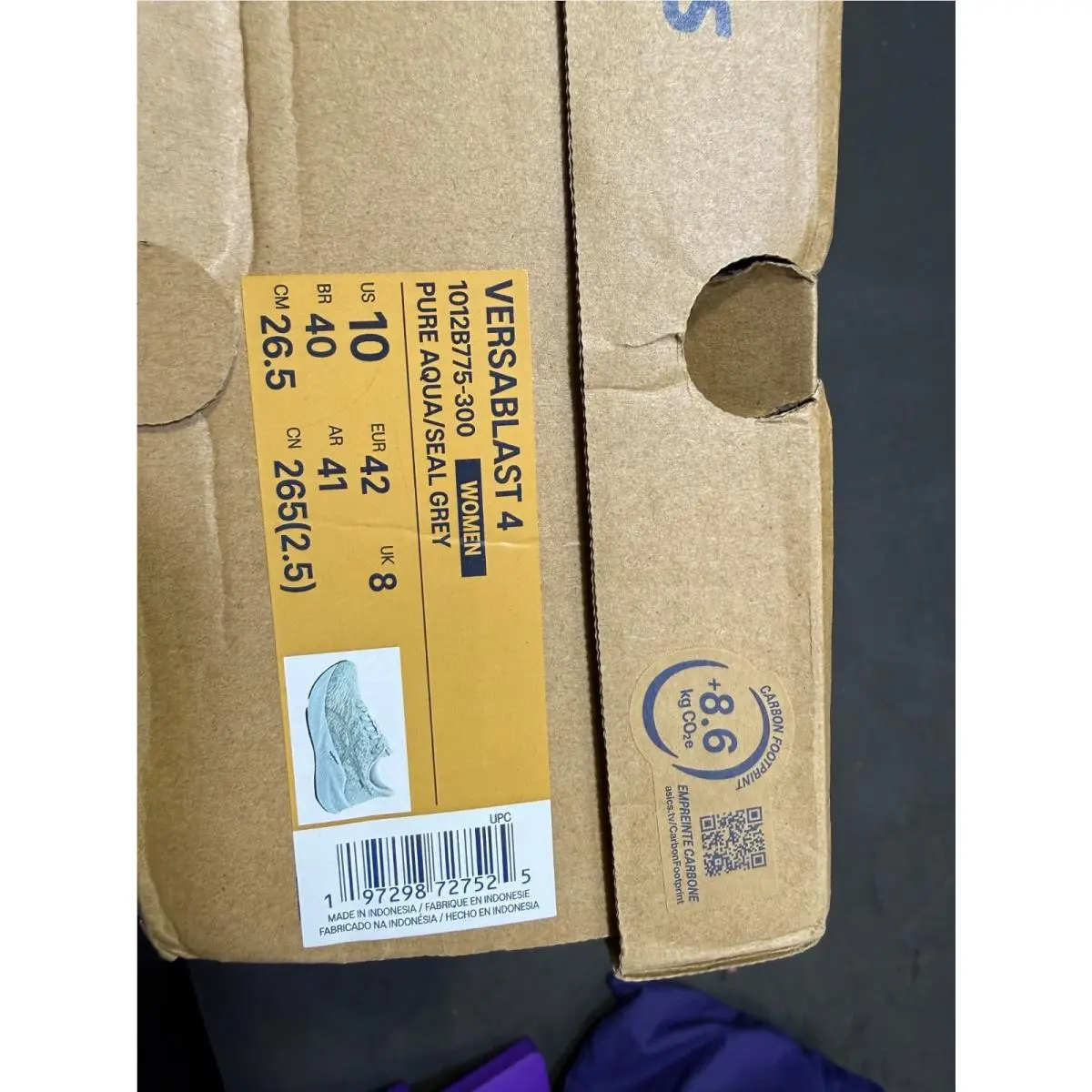 Asics shoes - ASICS Versablast 4 - Versablast - 1012B775-300 - Green 0