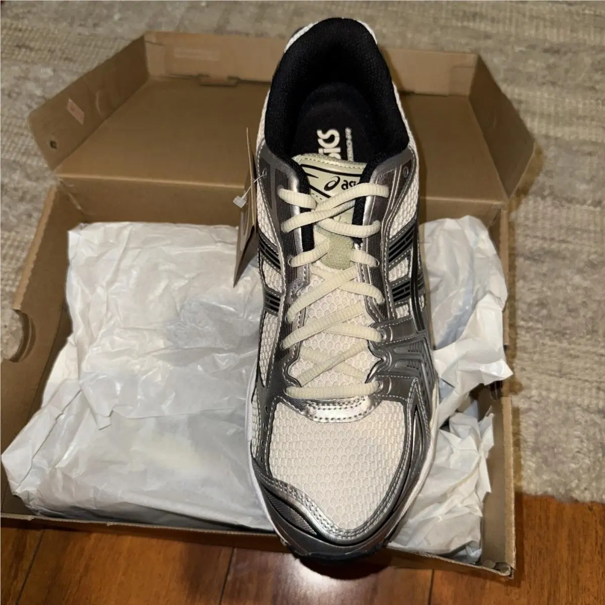 Asics shoes - ASICS Gel Kayano - Gel Kayano - 1203A537-200 - Ivory, Manufacturer: Birch/Pure Silver 0