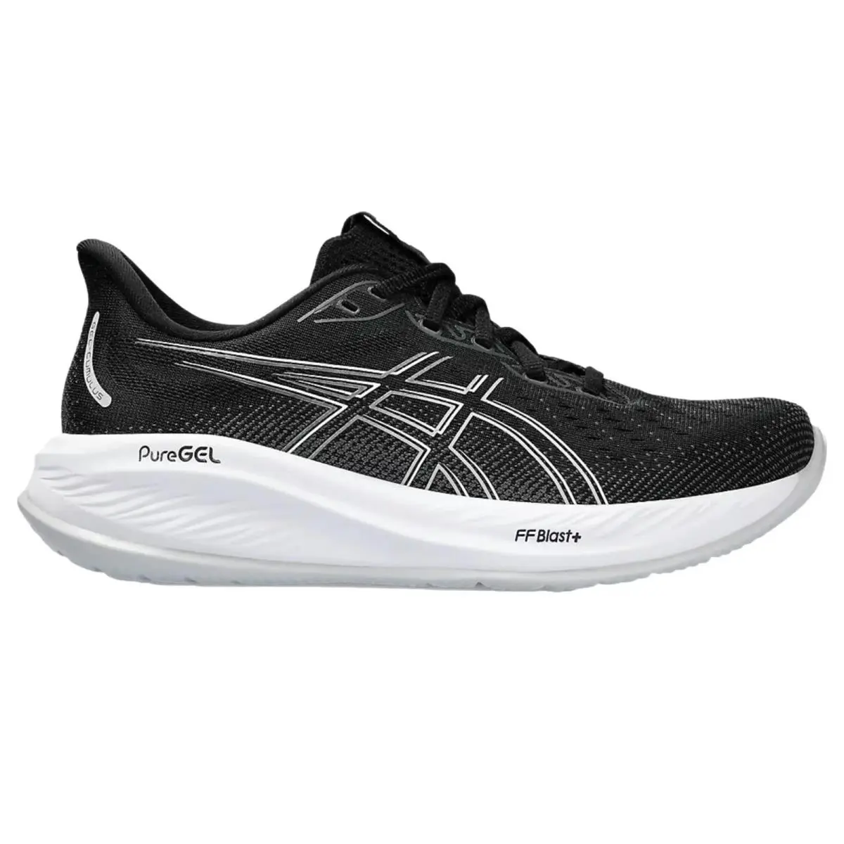 Asics Gel-cumulus 26 Black / Concrete 1012B600-002 Women`s Size 10.5 Wide