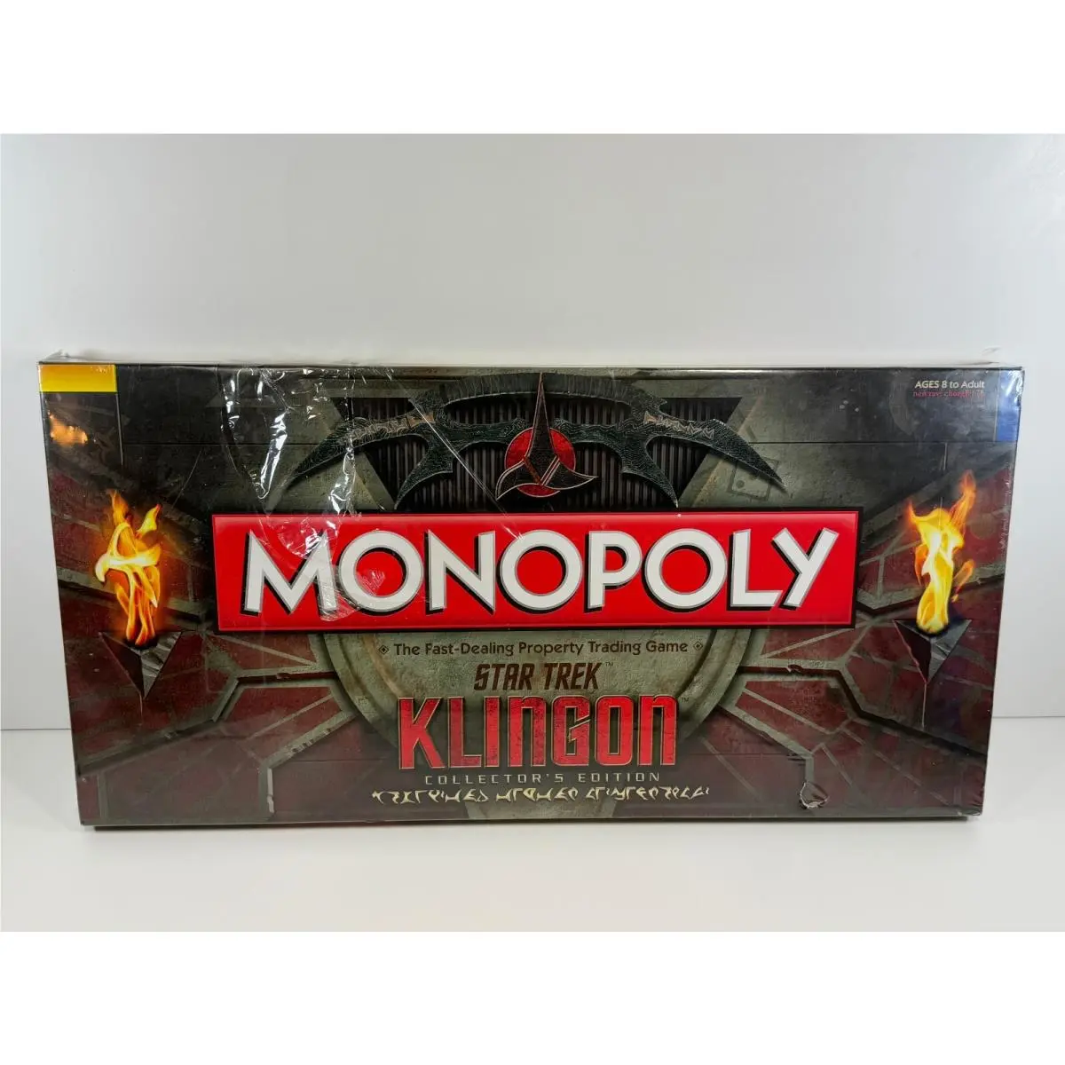 Star Trek Klingon Monopoly Collectors Edition Board Game 2011 Hasbro