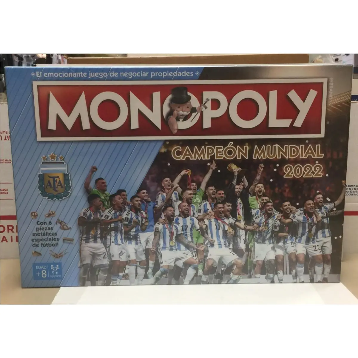Monopoly Campeon Mundial 2022 Board Game Spanish Version