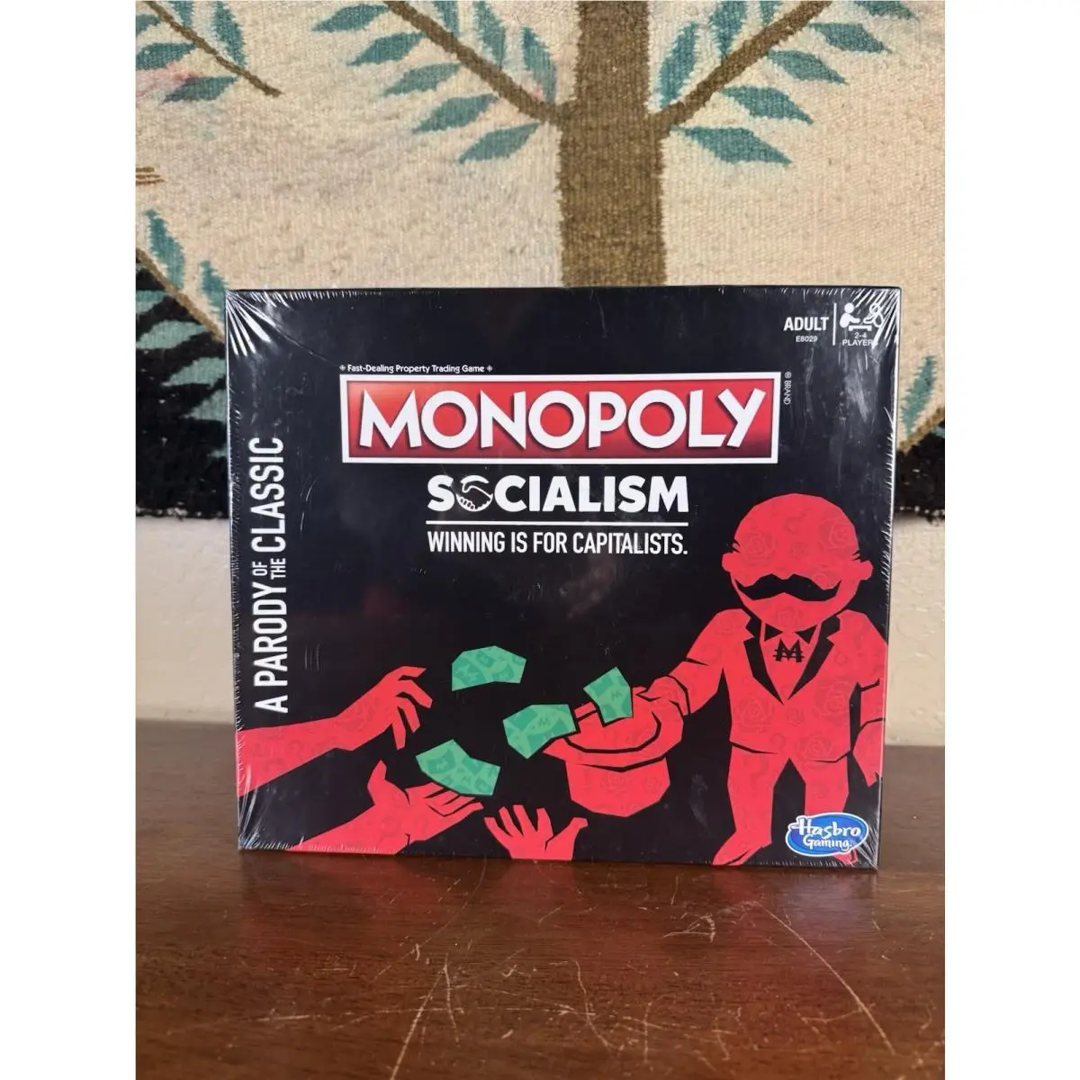 Monopoly Socialism Board Game Hasbro Collectible