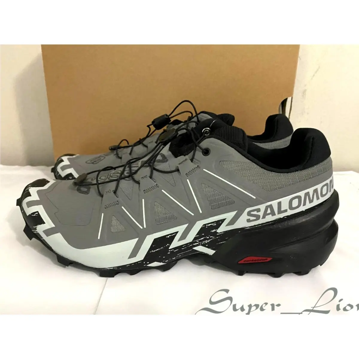 Salomon shoes - Salomon Speedcross 6 - Speedcross - Gray 7