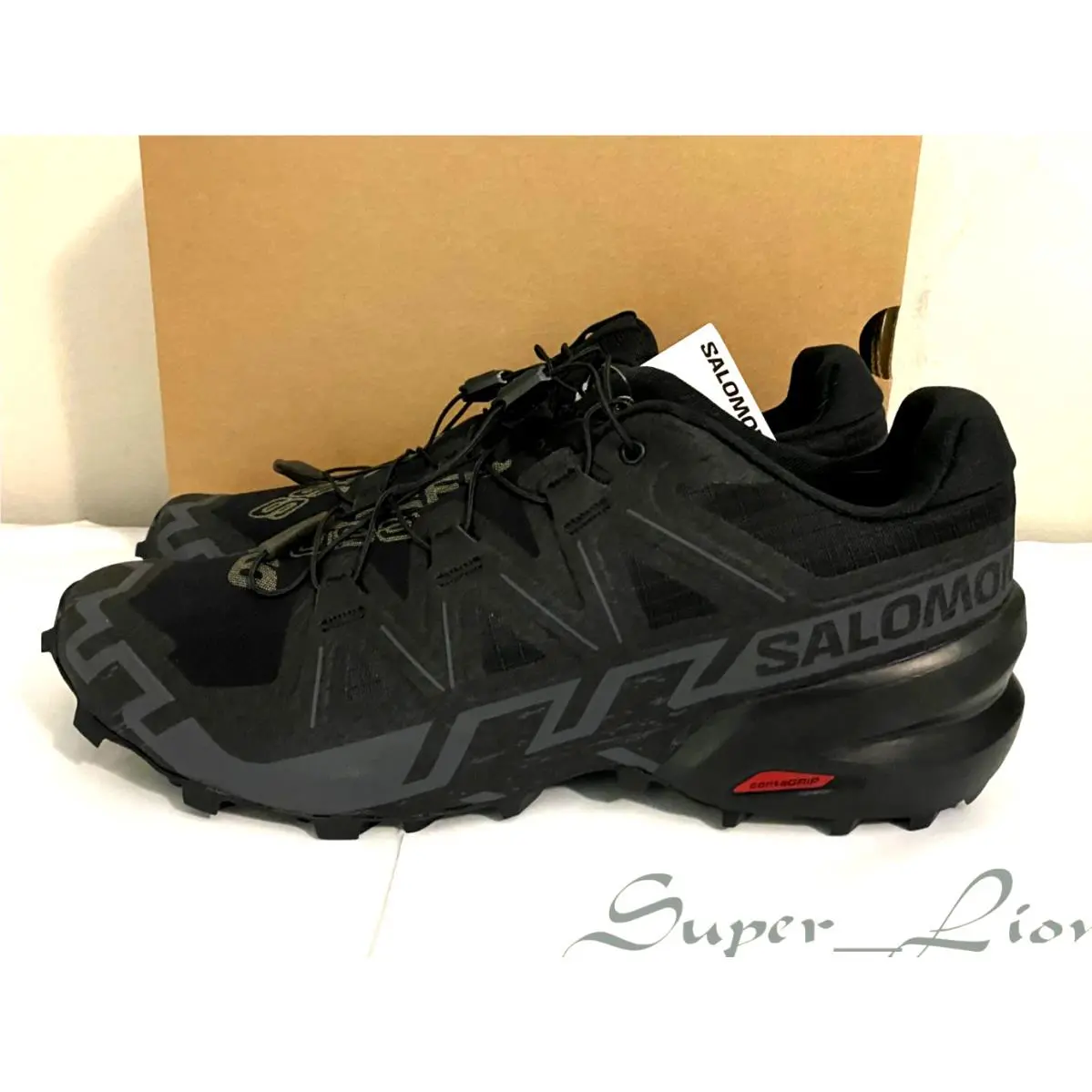 Salomon shoes - Salomon Speedcross 6 - Speedcross - Black 7
