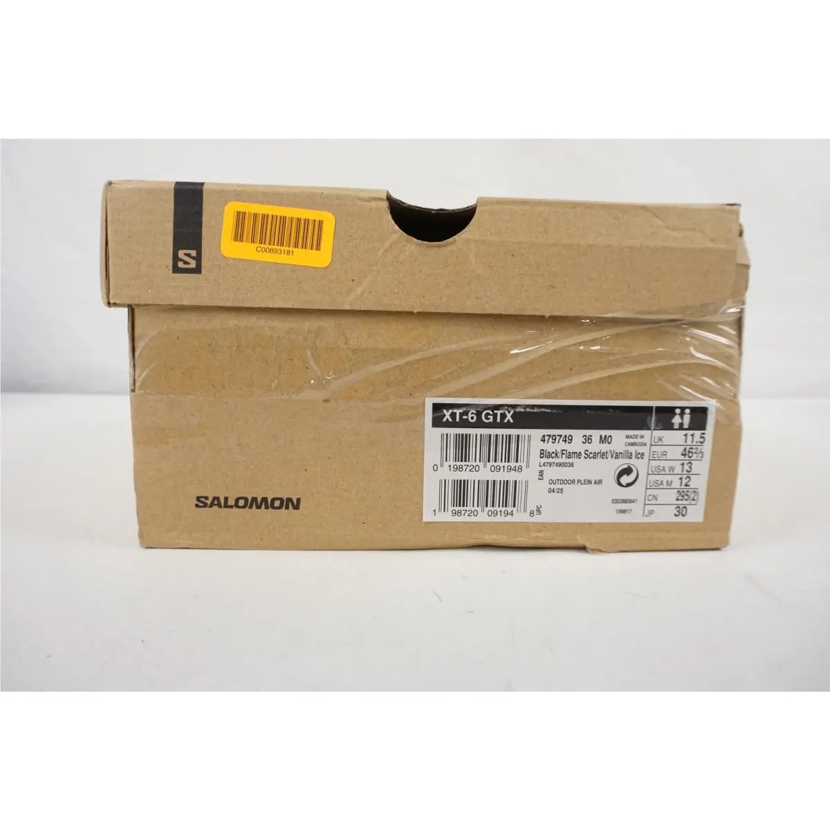 Salomon shoes - Salomon XT-6 - L47974900 - Black (UPC: 198720091948) 9