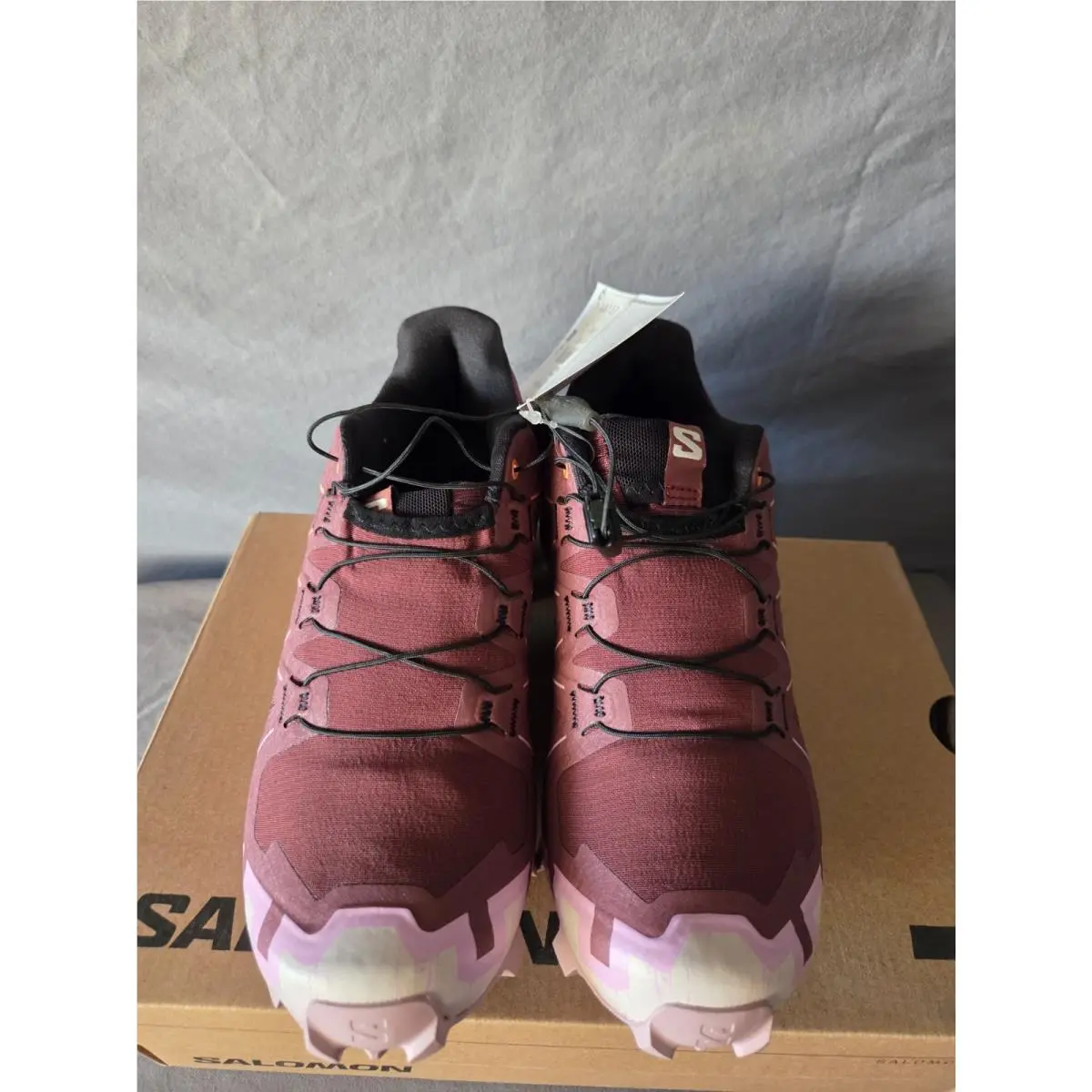 Salomon shoes - Salomon Speedcross 6 - Speedcross - L47581800 - Purple, Manufacturer: Catawba Grape/Papaya/Deauville Mauve (UPC: 737566871552) 2