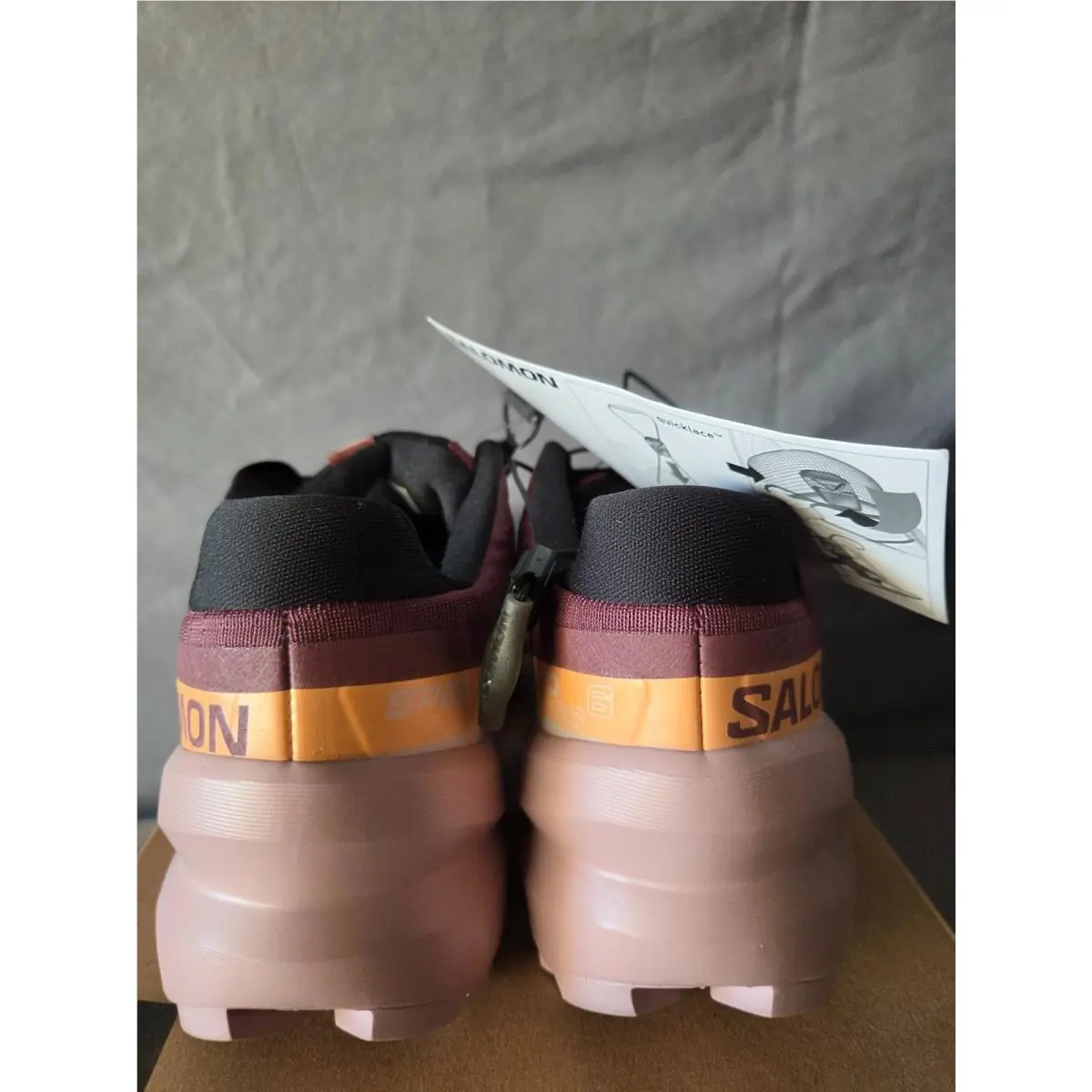 Salomon shoes - Salomon Speedcross 6 - Speedcross - L47581800 - Purple, Manufacturer: Catawba Grape/Papaya/Deauville Mauve (UPC: 737566871552) 5