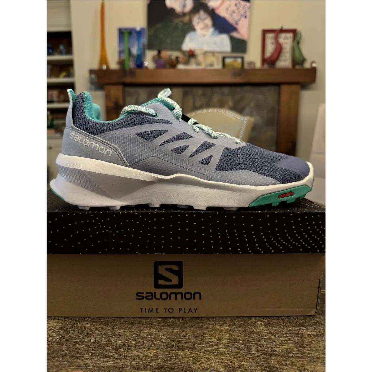 Salomon shoes - Salomon Patrol - Patrol - 416774 - Purple, Manufacturer`s: Velvet Morning/Zen Blue/Mint Leaf 0